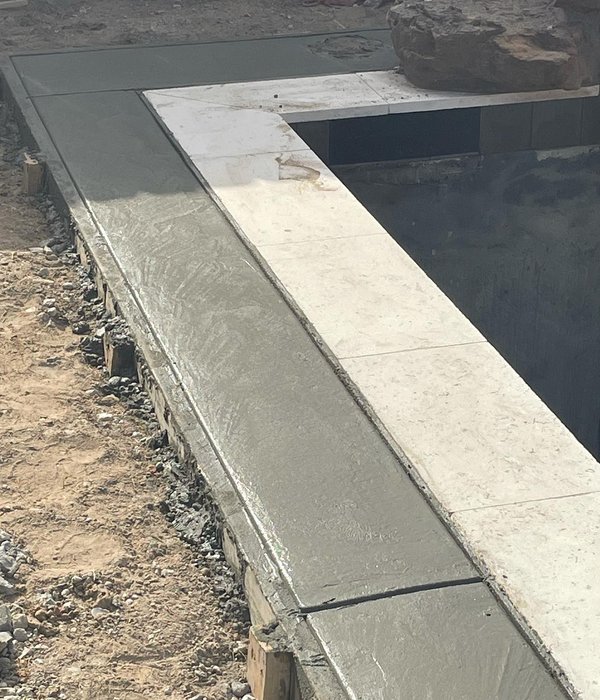 Completed NYC sidewalk repair project
