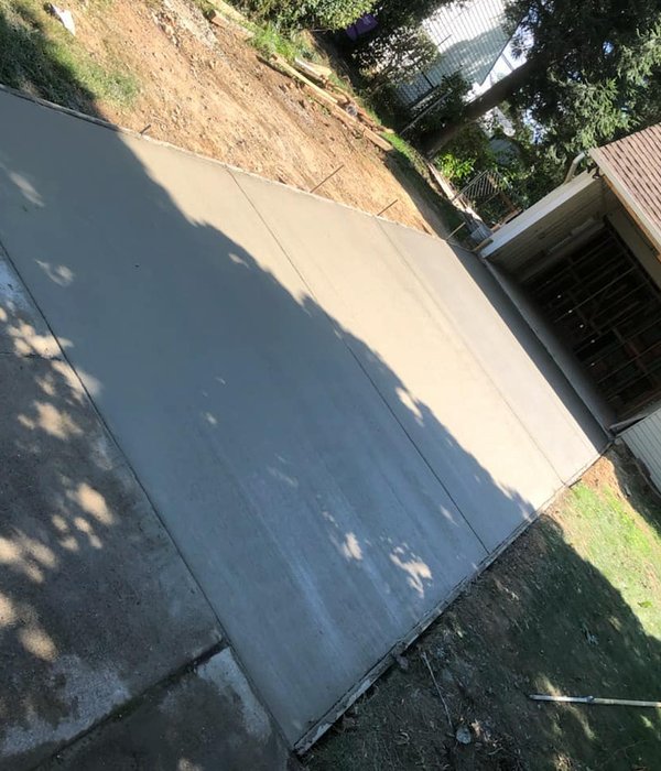 Completed NYC sidewalk repair project